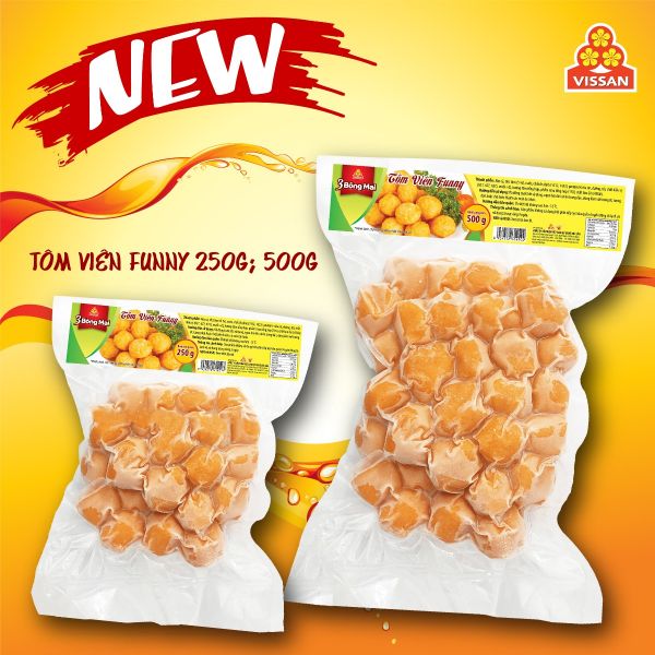 hình ảnh hai bịch tôm viêm 500g