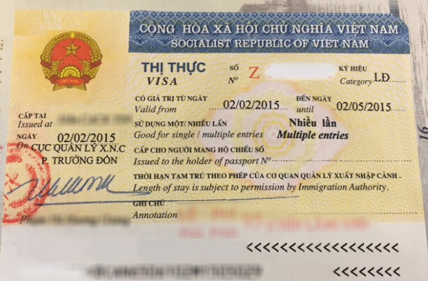 visa lao động